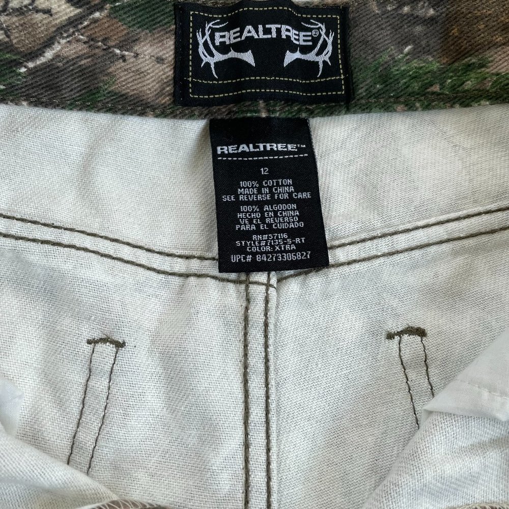 Real Tree Kids Camouflage pants